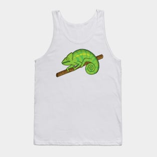 Parson's chameleon illustration Tank Top